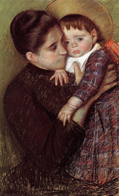 Mary Cassatt Helene Septeuil oil painting image